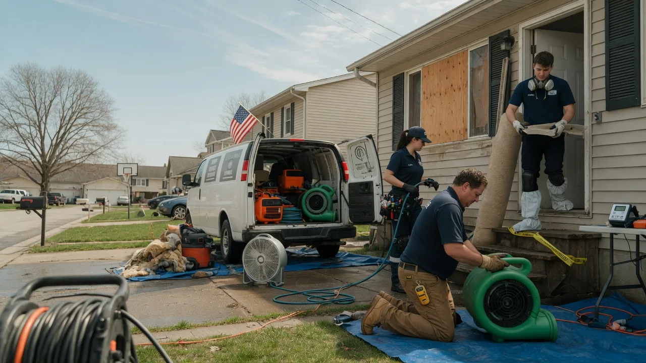 Water Damage Restoration in Normantown, WV near me